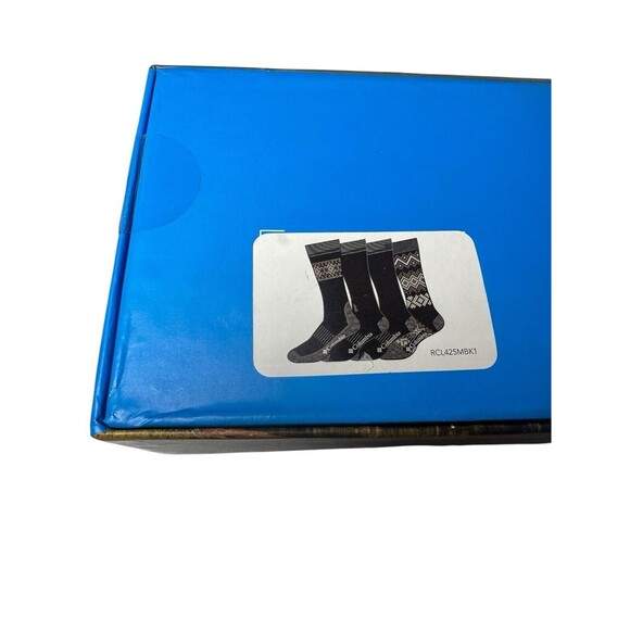 Columbia Men's 4-Pairs mi-chaussettes Crew Socks Gift Box Size 6-12 - Picture 8 of 9